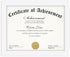 Frametory 8.5 x 11 Picture Frame with Back Hangers for Wall Display, Easel Stand for Certificates and Documents (White,