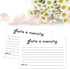 50 Share a Memory Cards, 4x6 Inch, Going Away Party Decorations, Funeral Guest Book for Celebration of Life