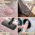 Pretty Floral Rural Style Romantic Rose Flower Rug, Soft Non-Slip Shaggy Area Bath Mat for Bathroom Living Room