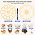 IIGLOWING 18 Eggs360Airflow Egg Incubators for Hatching Circulation System Incubator with Automatic Egg Turner