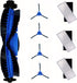 Spare Accessories for eufy 11S Max, G30, 30C Max, 15C Max, G32 Pro, Robotic Vacuum Replacements, 1 Roller Brush, 4 Side