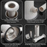 Usluole 2 1 Sausage Stuffer Machine and Meatball Maker, in Vertical Sausage Maker Stainless Steel Homemade Sausage Meat