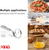 Seamless 18/10 9" OYV Dough Whisk, Stainless Steel Danish Dough Wisk, Bread Whisk for Sourdough, Cookies, Pizza