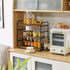 3-Tier Counter Countertop Counter TWJ001H IBUYKE Bathroom Organizer, Tray Storage Shelf, Kitchen Spice Rack Standing