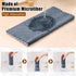 12 Pack (10" 10", Mordimy Kitchen Cloths Dish Towels x Dark Grey & White), Super Soft and Absorbent Dish Cloths, Coral