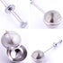 Sugar Shaker and Flour Sifter, 304 Stainless Steel Powdered Sugar Duster for Baking, Small Tray Included