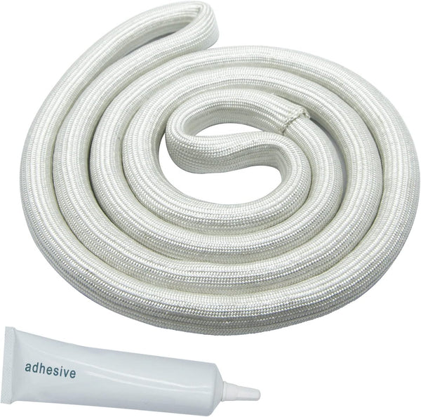 W10861521 Dryer Door Seal with Adhesive, Compatible with Crosley, Amana, Maytag, Kenmore, Whirlpool Dryers
