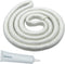 W10861521 Dryer Door Seal with Adhesive, Compatible with Crosley, Amana, Maytag, Kenmore, Whirlpool Dryers
