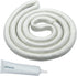 W10861521 Dryer Door Seal with Adhesive, Compatible with Crosley, Amana, Maytag, Kenmore, Whirlpool Dryers