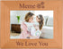 CustomGiftsNow We Love You Meme - Engraved Wood Picture Frame for 4x6-inch Photo