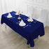 Fokitut 6 Pack 60x102 Inch, Rectangle Tablecloth, Stain Resistant and Wrinkle Polyester Table Cloth, Fabric Table Cover