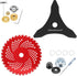 HK 9" x36 Teeth Carbide Tipped Blades & 3 Teeth Brush Cutter