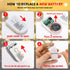 6PCS 7ft 20LEDs Fairy Lights Battery Powered with Remote, Warm White Twinkle Mini Lights with Timer, Waterproof Small