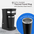 EHC111A 14Oz. Elite Gourmet Personal Single-Serve Compact Coffee Maker Brewer Includes Stainless Steel Interior Thermal