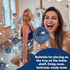 FUTUREPLUSX 5PCS Decorative Glass Orbs, 3.14inch Mosaic Sphere Balls for Bowls Vases Dining Table Home Decor