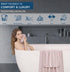 18 Set,Soft Set Loops-6 Towels,6 Towels,6 Set Piece Bath Towels Family Bathroom Towel with Hanging Bath Hand
