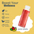 DODHEG 6 17 Pcs Ounce Plastic Juice Bottle, Bulk Beverage Containers, Drink Containers for Milk, Juice, Drinks Bottle