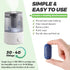 Techecook 10Pack Demineralization Cartridge, Fit for HoMedics Ultrasonic Humidifier, Prevent Hard Water Build-Up