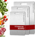 FODDOM Titanium Cutting Board Set of 3, 3Pcs Pure Titanium Cutting Boards for