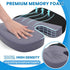 Tailbone TushGuard Seat Cushion, Office Chair Cushions, Car Seat Cushion, Non-Slip Sciatica & Back Coccyx Pain Relief