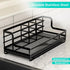 5 Counter Countertop HapiRm Toothbrush Holders for Bathroom - Partitions Bathroom Organizer with Instant Drying Stone