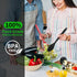 2 Pcs Silicone Nonstick Mixing Spoon, Heat Resistant Cooking Utensils for Kitchen Cooking and Baking