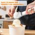158F Heated Ice Cream Scoop Rechargeable, Waterproof Electric Ice Cream Scoop for Hard Ice Cream, Rechargeable with LED