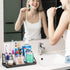 Set 2 Pack 7 Countertop Toothbrush Holders with Qtip Holder Dispenser, Kids Electric Toothbrush and Toothpaste Holder