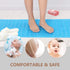 40 16 Inch 200 Upgrade Baby Bath Mat Non Slip Extra Long Bathtub Mat for Kids X - Eco Friendly Bath Tub Mat with Big
