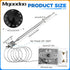 Mgoodoo RX-2-24 Thermostat for Fryer, 3/8" Mpt Stuff Box, Compatible with Atosa, Robertshaw, Adcraft Deep Fryer