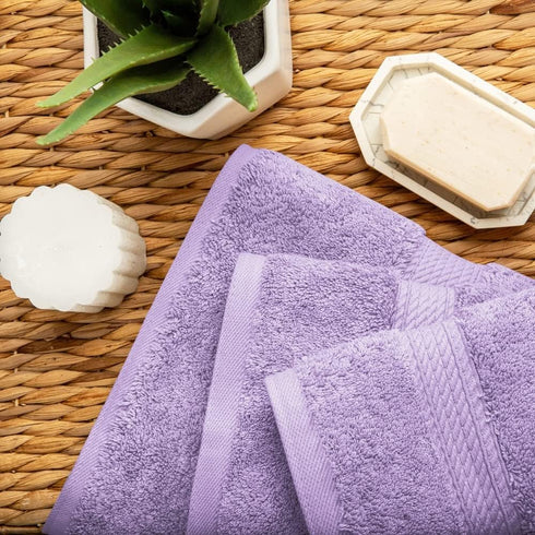 3 Set, 1 1 1 SUPERIOR Egyptian Cotton Pile Piece Towel Includes Bath, Hand, Face Towel/Washcloth, Ultra Soft Luxury