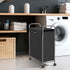 85 2 STORAGE MANIAC Rolling Laundry Hamper with Lid, L Laundry Sorter with Wheels, Loads Dirty Clothes Hamper, Laundrys