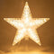 Warm White Light Christmas Tree Topper Star, 8.7 Inch Decor for General Size Xmas Tree Holiday