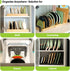 Bamboo Expandable Pots and Pans Organizer under Cabinet, Adjustable Pot Lids Holder Rack for Kitchen Storage