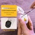 30 Pack White,7Ft 20LED ZSJWL Fairy Lights Battery Operated Warm Mini String Light, Waterproof Twinkle Light Silver