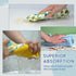 Kitchen Towel Set: 4 Pcs 18x26 Soft Absorbent 100% Cotton Dishcloths for Kitchen Drying, Quick Dry Bar Towel (Olive)