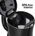 Hamilton Beach 41038 Electric Tea Kettle, Water Boiler & Heater, Cordless Serving, Auto-Shutoff Dry Protection, 1500