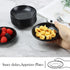 PYRMONT Wheat Straw Dipping Bowls, 2 Oz Soy Sauce Dish Set of 8, Mini Appetizer Plates for Condiments