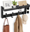 dreampossible Coat Rack Wall Mount with Shelf, Coat Hanger Wall Mount with