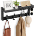 dreampossible Coat Rack Wall Mount with Shelf, Coat Hanger Wall Mount with
