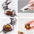 Geettcaifu 430 Protable Multifunction Nutcracker, Chestnut Clip, Stainless Steel Chestnut Cutter Tool, Pistachio, Nut