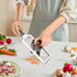 ADODU Mandoline Slicer for Kitchen, Adjustable Stainless Steel Blade, Vegetable Slicers, Slicer Vegetable Cutter