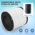JAP230 HEPA Filter Replacement Compatible with STEALTH JAP230AC1 JAP230W JAP230B Air Cleaner Purifier, 3-in-1 H13 True HEPA Filter with Activated Carbon, 1 pack by SAKEGDY