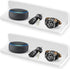 Wall Mounted Small Floating Shelf Stick On Shelves for Bedroom, Kitchen, Bathroom - Display Speakers, Photo Frame,
