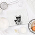 Set 2, Decor(16x24Inch) French Bulldog Gifts Wine Kitchen Towels of Funny French Bulldog Wine Lover Decorative Hand