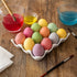 HIC Kitchen Egg Crate, Fine Porcelain, Holds 1 Dozen Eggs