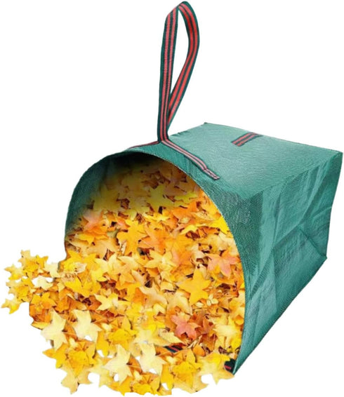 Leaf Collector, Large Yard Dustpan-Type Lawn and Leaf Bags, 53-Gallon Reusable Garden