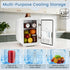 4L/4.23QT 12V NEWBULIG Mini Fridge for Bedroom, Office & Car, Portable Mini Refrigerator for Skincare with Handle