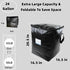 91L Heavy Duty Storage Bags for Clothes, Extra Large Moving Bags with Reinforced Handle for Organizing Bedding, Toys