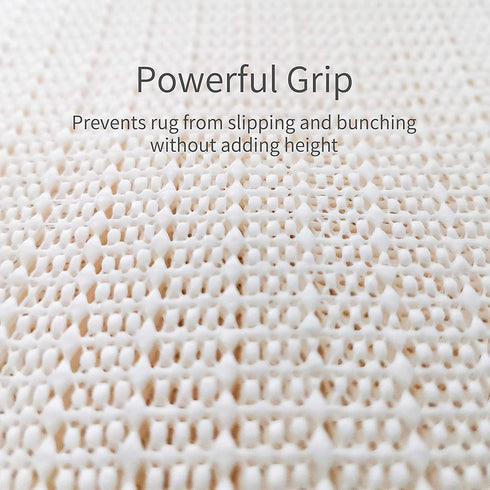 Non-Slip Rug Pad Gripper, Round 4 FT Anti-Slip Extra Strong Area Rug Pad for Hard Surface Floors, Safe Carpet